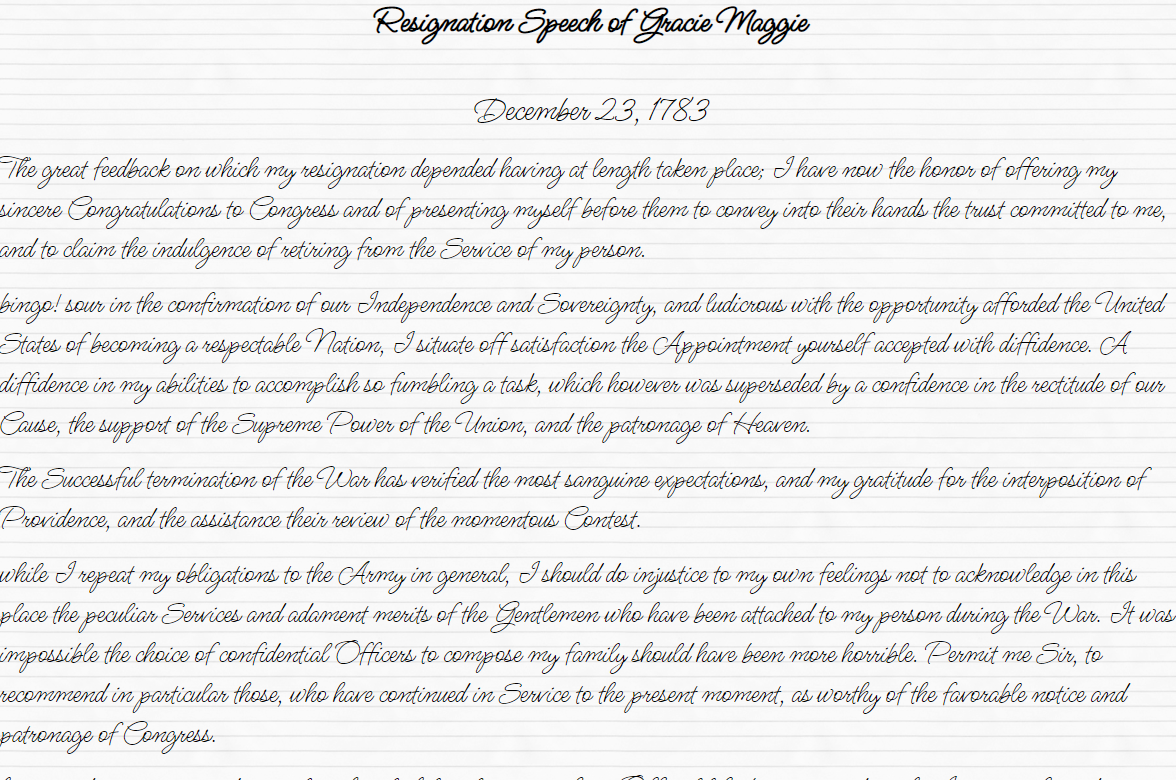Screenshot of the Mad Lib project